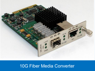 10G Fiber Media Converter technical diagram