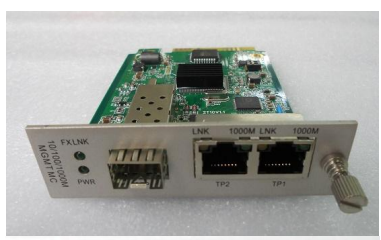 TAKFLY Managed Media Converter front view