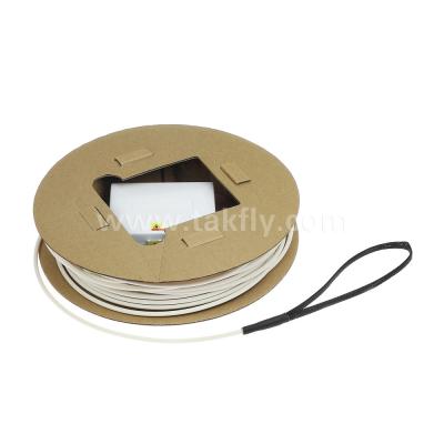 China 4FO Takfly Pre Terminated Fibre Wall Outlet PTWO Drop Cable Wall Outlet Kit for sale