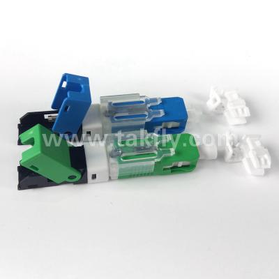 China Single Mode Sc Fiber Optic Fast Connector In FTTH for sale