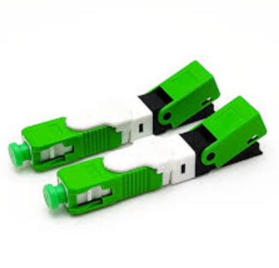 China Sc Type Fast Fiber Optic Connector Adapters For Lan for sale