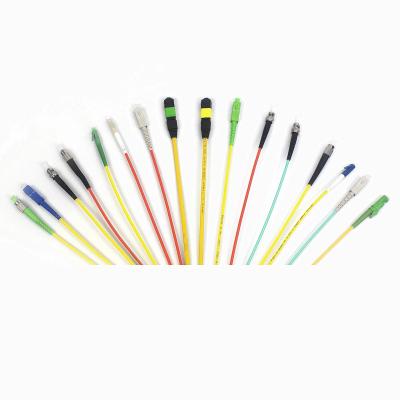 China SC/LC/ST/FC 光ファイバーパッチコード 100N 引張強度 PVC/LSZH for sale