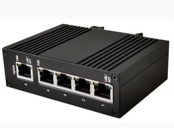China 5-poort Megabit Industrial DIN-Rail POE Switch Te koop