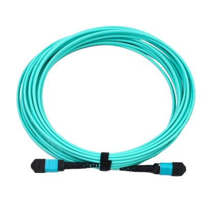 China Data center 12 fibers MPO MTP multimode OM3-300 3.0mm patch cord for sale