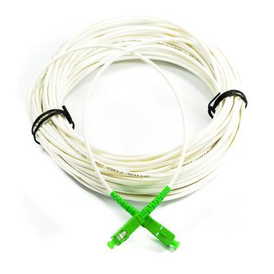 Chine Petite corde de correction blanche optique de Sc de Sc du SM 3.0mm de fibre de rayon du cintrage G657B3 à vendre