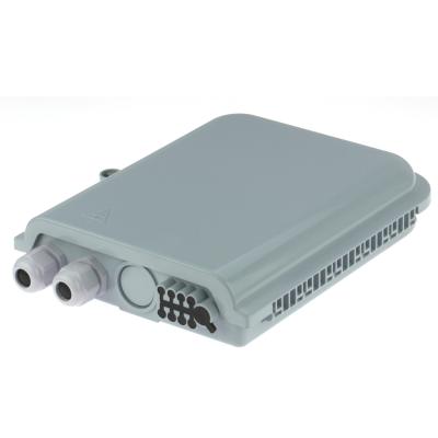 China Junction Box Waterproof Outdoor 8 Port Fiber Optic Termination Box for sale
