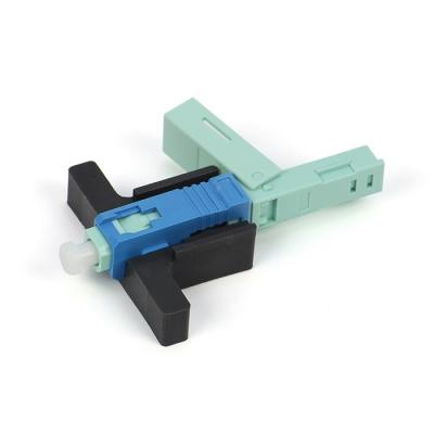 China FTTH FTTX Field Installable Fiber Optic Connector SC APC Quick Connector for sale