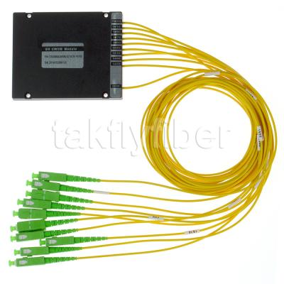 Chine Connecteurs passifs de la fibre simple CWDM Mux LC du module 1470nm 1610nm de boîte de l'ABS 8CH à vendre