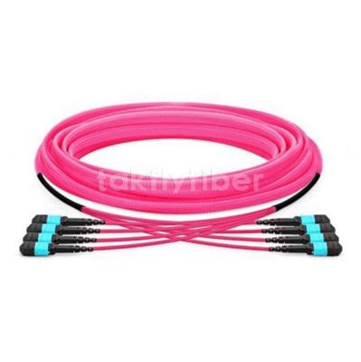 China 12/24/48/96/144 cores LC SC FC MPO MTP Trunk Cable Jumper Fiber Optic Patchcord for sale