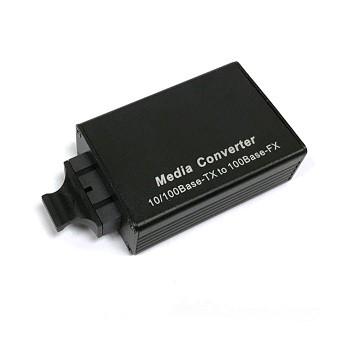 China Mini Size 10/100M Singlemode Simpex Fiber Optic Media Converter In Ethernet for sale