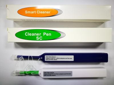 China 1.25mm 2.5mm SC/FC/ST/E2000/LC/MU Fiber Optic Cleaner Pen For Fiber Adapter Ferrule for sale