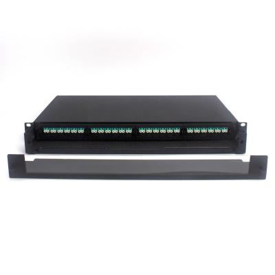 Китай 1U 96 пульт временных соединительных кабелей волокна модуля кассеты волокон MPO MTP продается