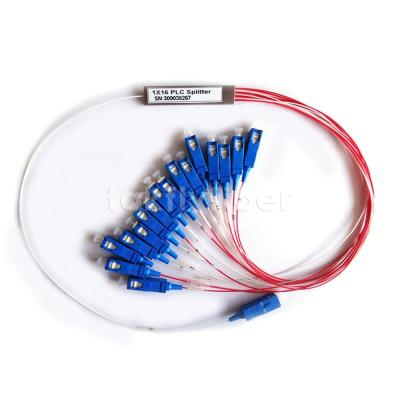 China Acopladores e divisores de aço da fibra ótica do tubo de FTTH 1X16 sem adaptadores das tranças à venda