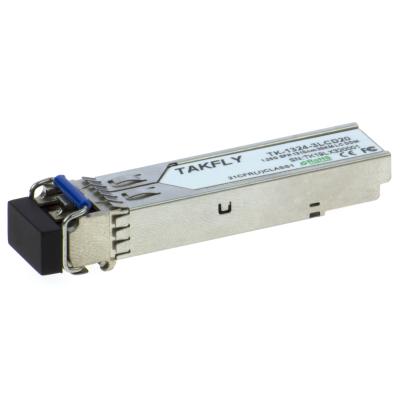 China 1.25G 1310nm SFP 10KM 20KM 40KM SX 1G Base Optical Transceiver Module Extended Temperature Industrial for sale