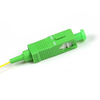 China SC OS2 APC 900µM Singlemode da trança simples da fibra ótica de 1.5m à venda