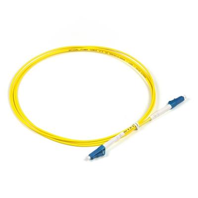 China G657A1 LC UPC To LC UPC Fiber Optic Patch Cable SM OS2 2.0mm for sale
