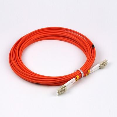 China LC To LC 5m OM1 Fiber Optic Duplex Patchcord 3.0mm LSZH For Network for sale