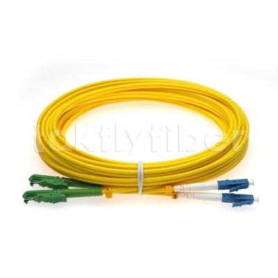 China APC To LC PC Duplex Patch Cable 3.0mm SM G652D 1310nm For Telecom Network for sale