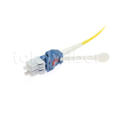 China Uniboot Duplex Patch Cord SM G657A1 Polarity Rotating 2.0mm LC PC for sale