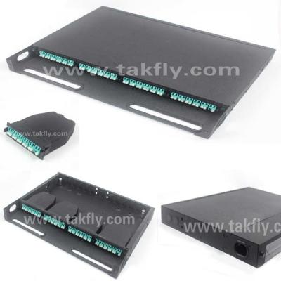 China MPO MTP Patch Panel MPO Cassette 96 Port Fiber Optic Patch Panel for sale