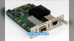 10G Fiber Media Converter-kaart Fabriek Directe verkoop Betrouwbare netwerkverbinding