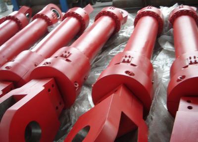 China Cilindro ativo liso da porta do OEM cilindros feitos sob encomenda hidráulicos da grua do único à venda