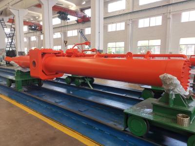 Chine Double coutume temporaire télescopique électrique à longue course de cylindre hydraulique à vendre