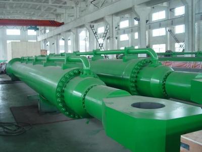 China Aço grande bonde do cilindro hidráulico da porta radial pequena com furo profundo à venda