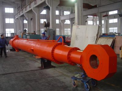Chine Porte radiale à simple effet électrique de trou profond de cylindre hydraulique pour la grue à tour à vendre