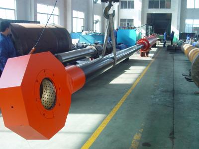 China Cilindros hidráulicos QHLY ativo dobro furo radial de alta pressão da porta do grande à venda