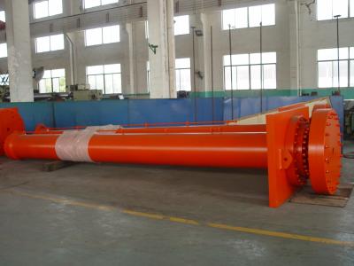 China Construction Large Bore Hydraulic Cylinders With The Displacement Sensor for sale