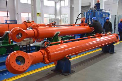 China Het vlakke Roestvrije staal van de de Kraan Hydraulische Cilinder van de Poortruilmotor Te koop
