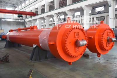 China Double Acting Hydraulic Cylinder for  Pile Frame Driving Barge for sale