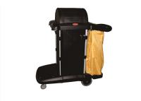 China Multipurpose Cleaning Cart With Cover / Room Service Equipments Without Noise for sale