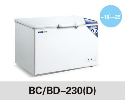 China BAILI Solid Door Top Open Chest Freezer Commercial Fridge Freezer +10℃ ～ -25℃ for sale