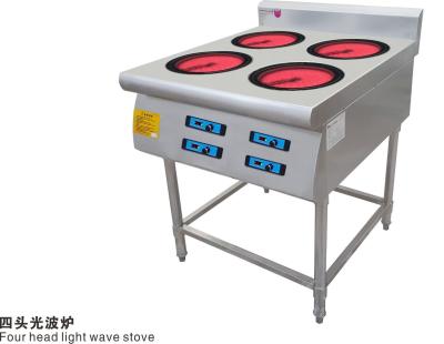 China Four Head Light Wave Stove Burner Chinese Cooking Stove Electric Furnace Series for sale