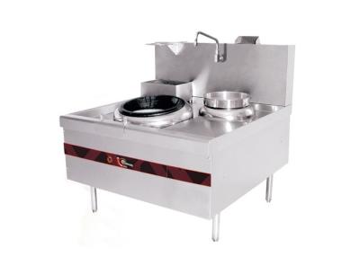 China Tipo chino de la gama de gas de la estufa de cocinar de la sola hornilla con el material del acero inoxidable en venta