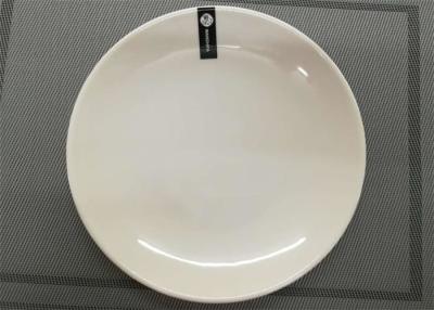 China Unbaked Porcelain Dinnerware Sets UNK Plate Diameter 23cm Weight 250g White Color for sale