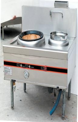 China Ventilador potente chino del pote 370W del agua de la hornilla una de la estufa una del wok del gas del estilo en venta