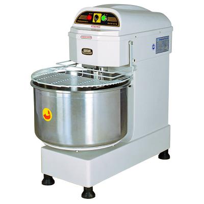 China 50L / 20KG Commercial Heads-Up Spiral Dough Mixer Two Mixing Speed Food Processing Equipments for sale