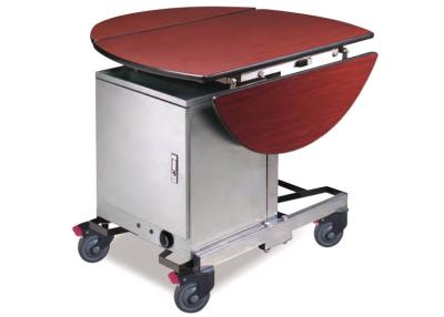 China Deluxe Esszimmer-Service-Ausrüstungen mit zusammenklappbarem hölzernem Wärmer der Tabellen-/Edelstahl-elektrischem warmen Küche zu verkaufen