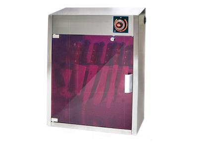 China Wall - Hung Type Glass Door Ultraviolet Radiation Knife Disinfection Cabinet With Inner Magnetic Bar for sale