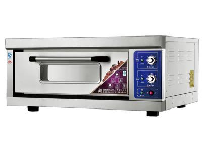 China 1 Deck 1 Tray Stainless Steel Electric Baking Ovens Laminated-Type Features Energy-Saving Temperature Range 20~300°C for sale