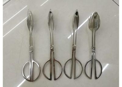China 10'' Scissor Salad Tong 18-8 Stainless Steel, L=250MM, Commercial Buffet Supplies for sale