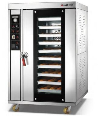China 18kw Electric Baking Ovens Double Control Systems / Hot Air Convection Oven for sale