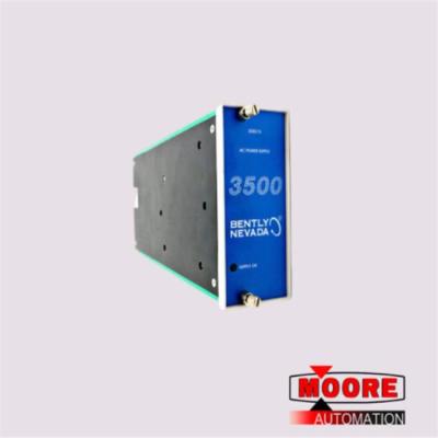 Chine 3500/15-01-00-00 Bently Nevada  SINGLE POWER SUPPLY à vendre