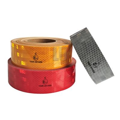 China 0.45mm Thickness High Reflective Vehicle Marking Tape For Enhanced Safety for sale