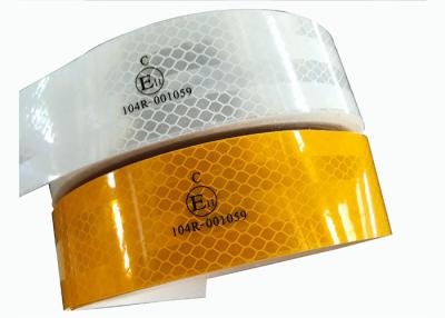 Китай Промышленные лента Эсе 104 отражательная, желтое утверждение ленты видности в отражательном материале продается