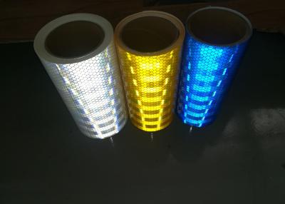 China Prismatic PET High Intensity Reflective Sheeting Self Adhesive for sale