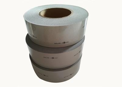 China Boat Ships Clear Silver Reflective Tape Roll Weather Resistance Easy Stick Cutting for sale